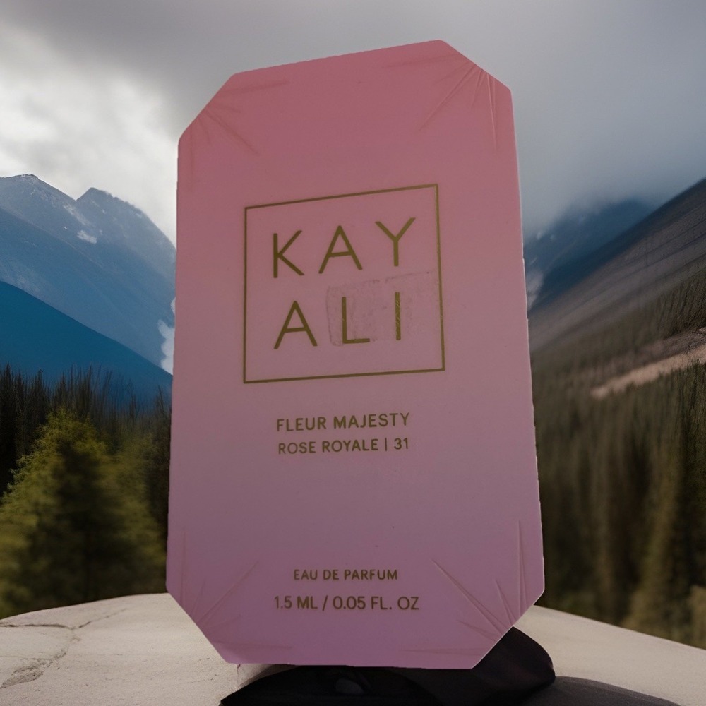 KAYALI Fleur Majesty Rose Royale | 31 New On Card 0.05 oz / 1.5 mL Travel Size